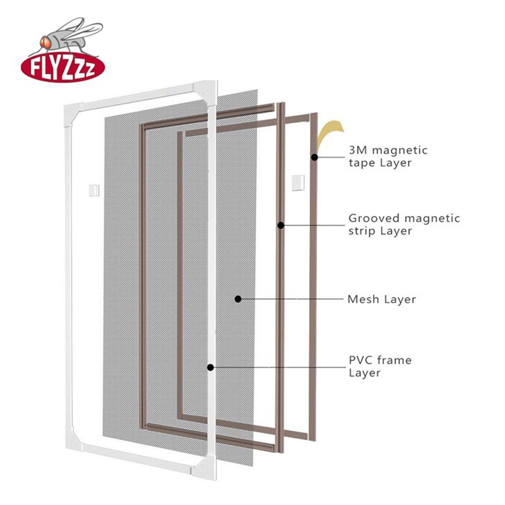 diy magnetic window screen